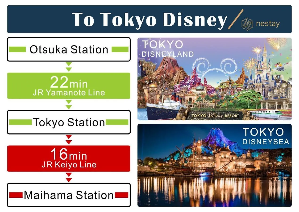 Nestay Inn Tokyo Otsuka 303 Апартаменты